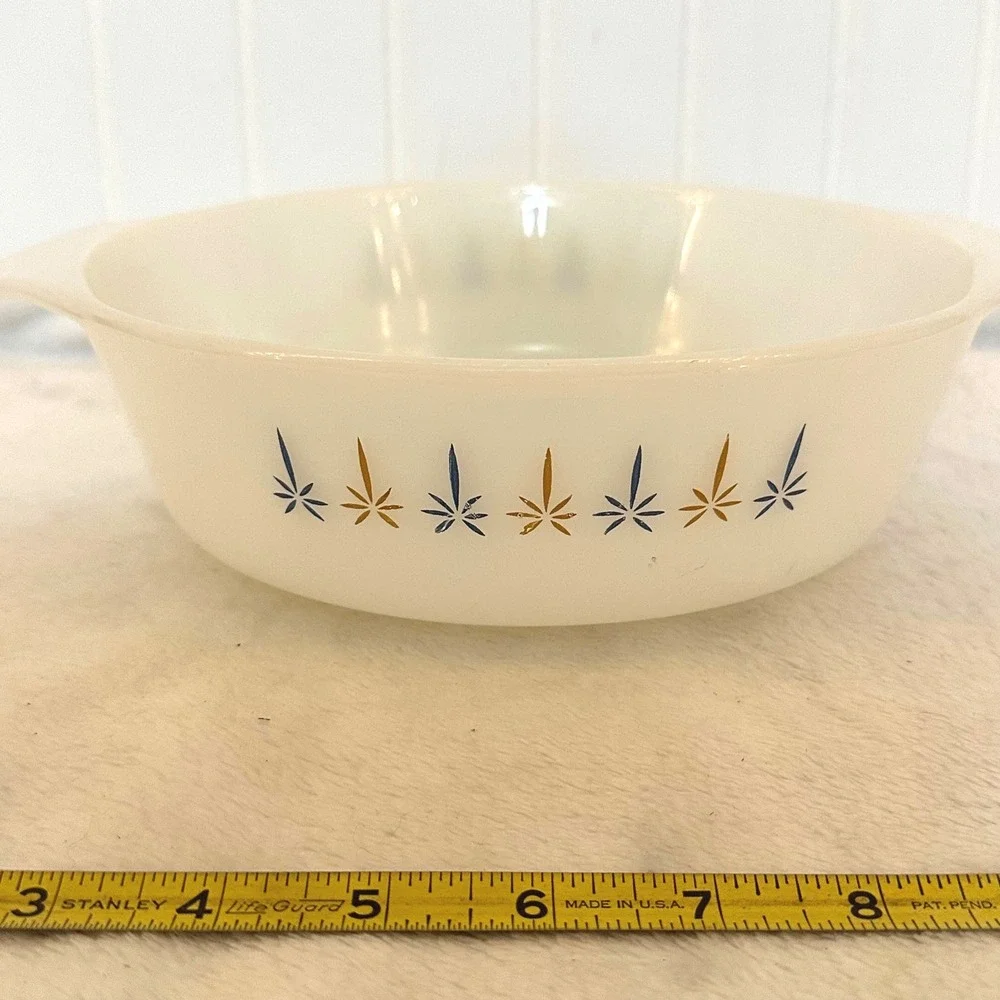 Fire-King vintage milk